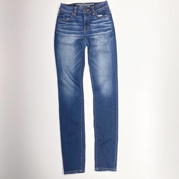 American Eagle Hi-Rise Jegging Size 0 Regular 30" - Picture 4 of 9